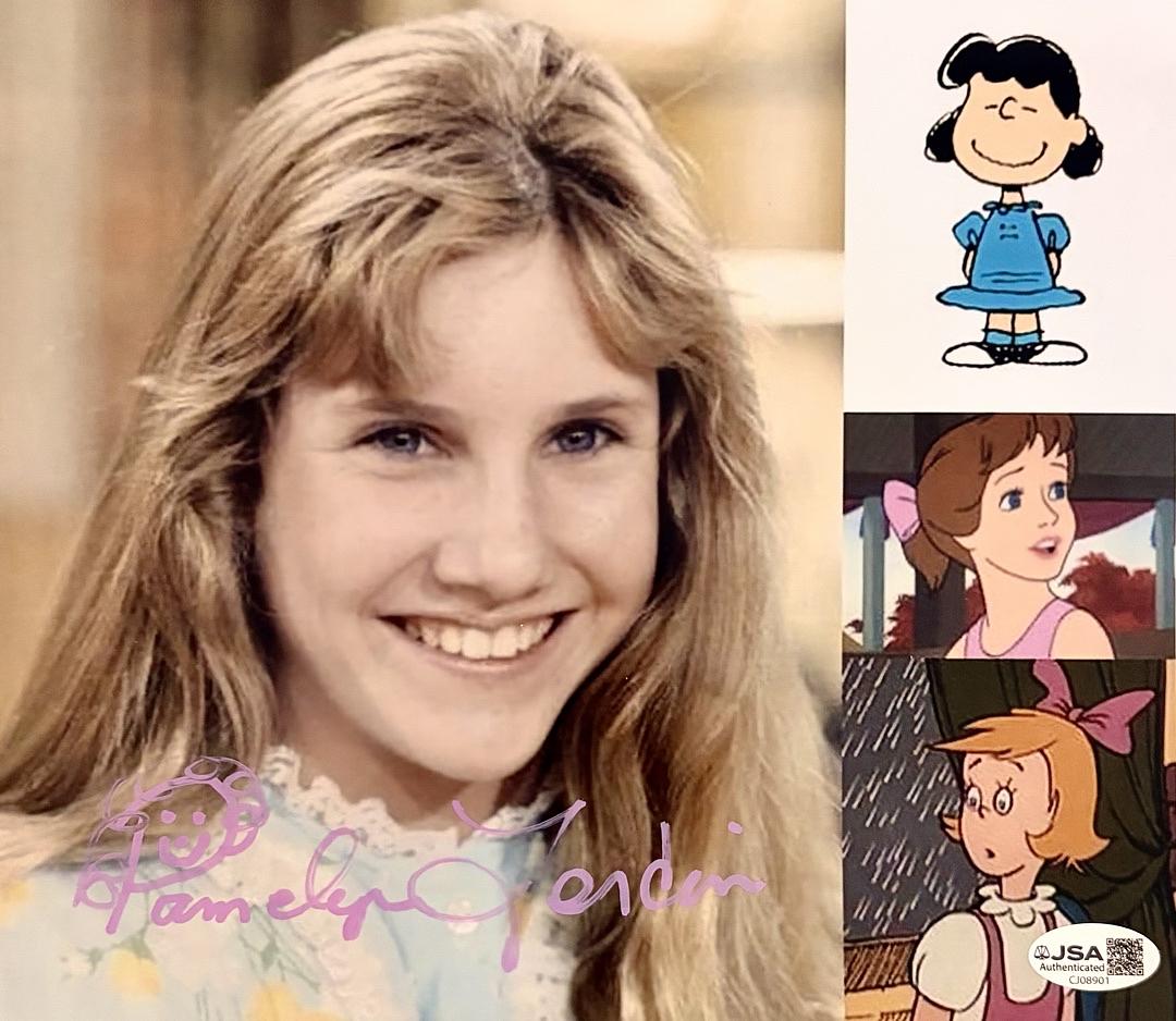 Pamelyn Ferdin signed 8x10 (Peanuts) - JSA COA